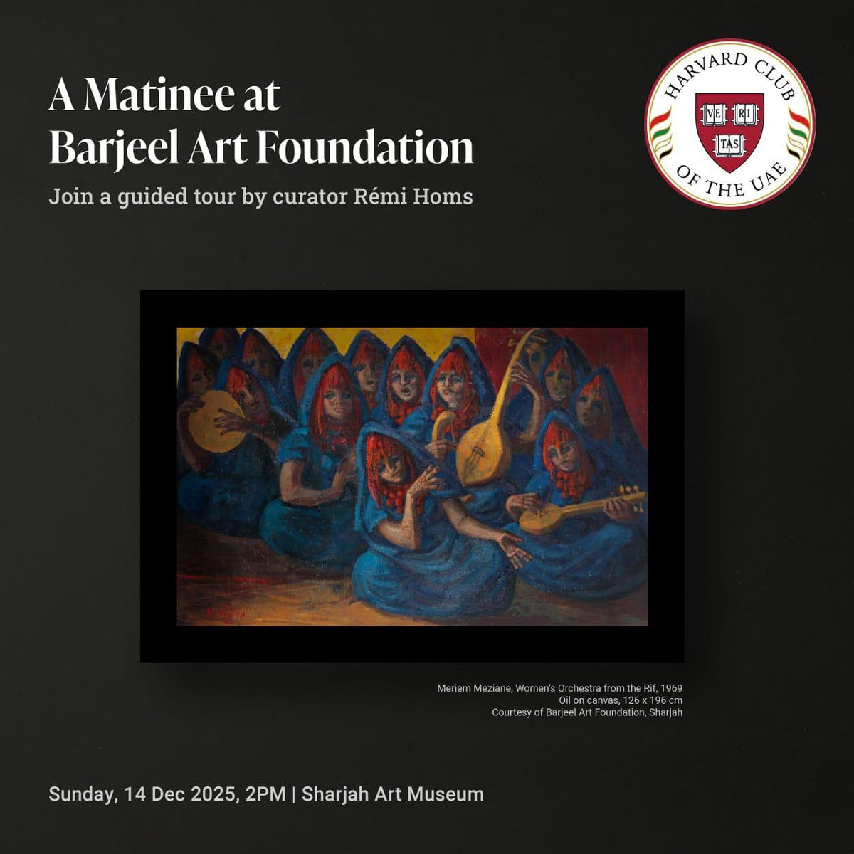 Private Art Tour of the Barjeel Art Foundation: December 14, 2025